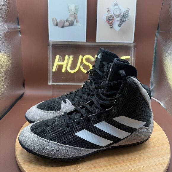 Adidas Men's Mat Wizard 5 Wrestling Shoes Sz 7.5 - Picture 2 of 8